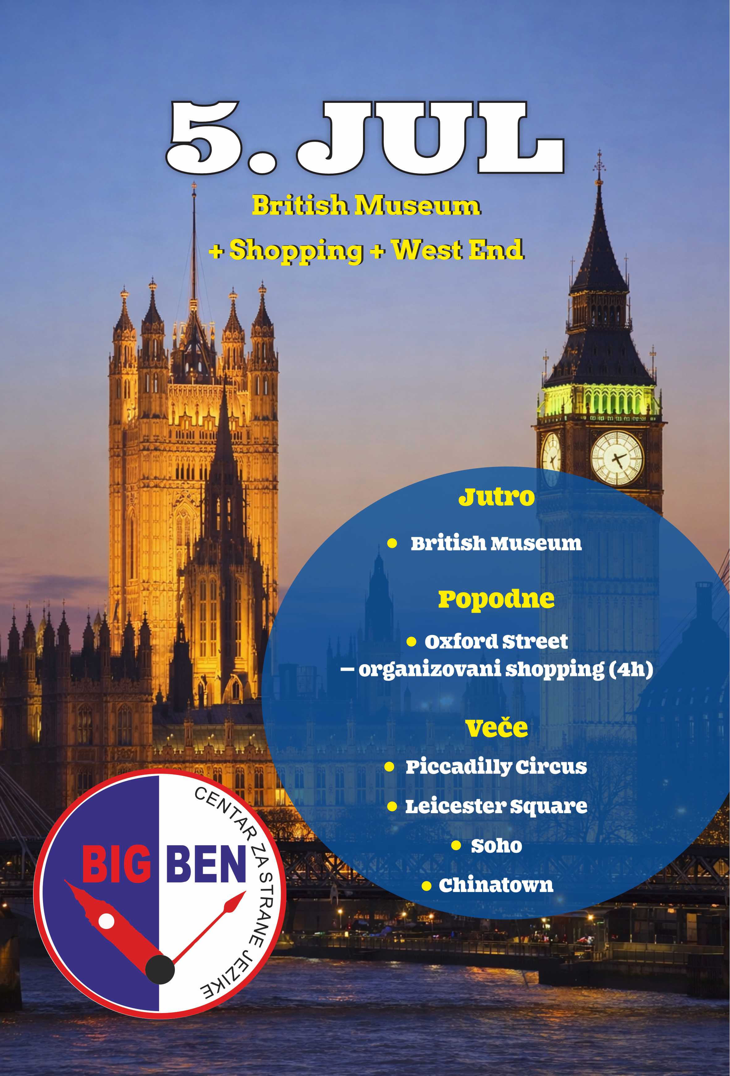 Putovanje u Englesku